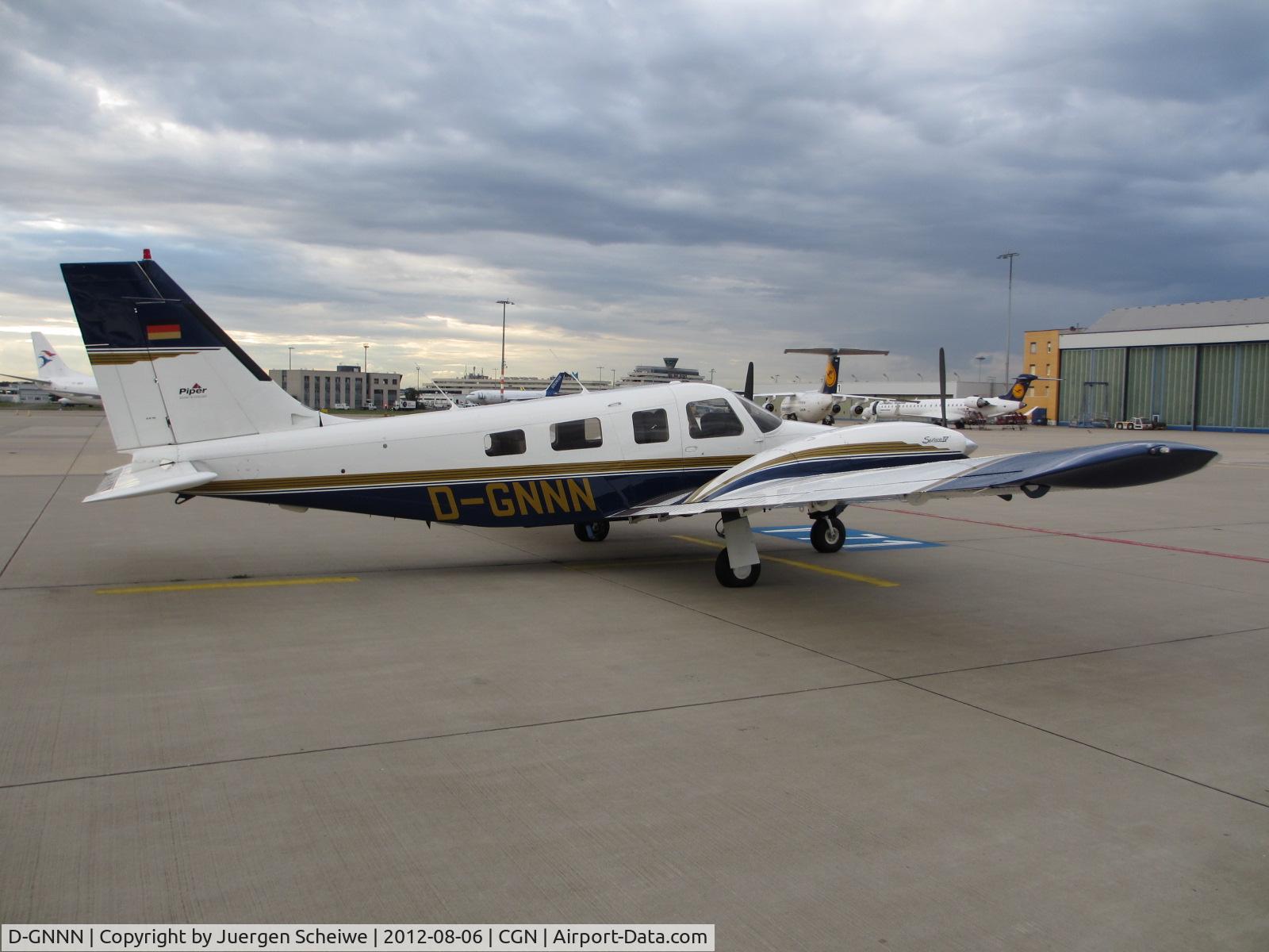 D-GNNN, 1996 Piper PA-34-220T Seneca IV C/N 34-47017, D-GNNN at Koeln-Bonn Airport