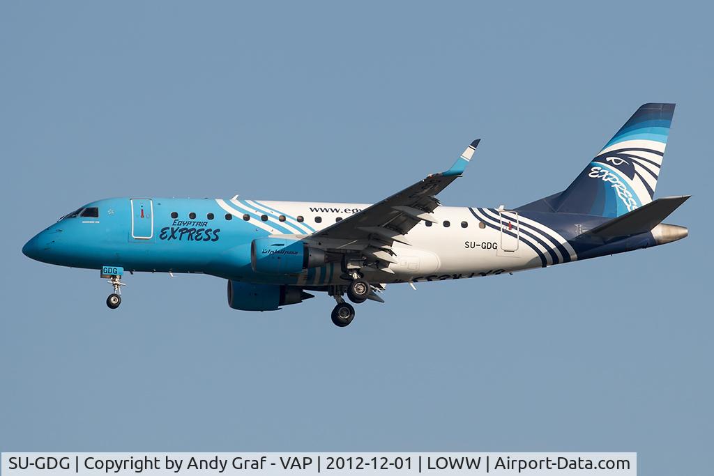 SU-GDG, 2009 Embraer 170LR (ERJ-170-100LR) C/N 17000269, Egypt Air Express EMB170