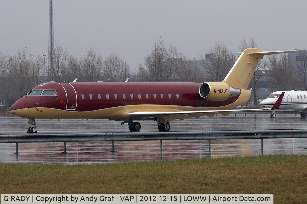 G-RADY, 2007 Bombardier Challenger 850 (CL-600-2B19) C/N 8081, CRJ850