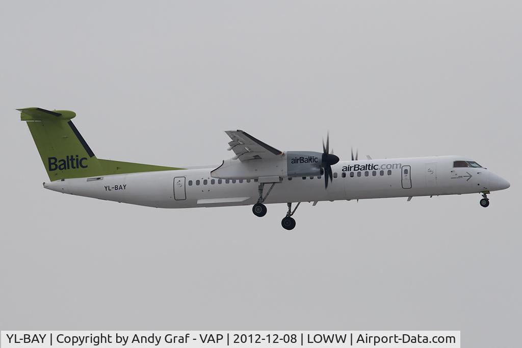YL-BAY, 2010 De Havilland Canada DHC-8-402Q Dash 8 C/N 4331, Air Baltic DHC 8-400