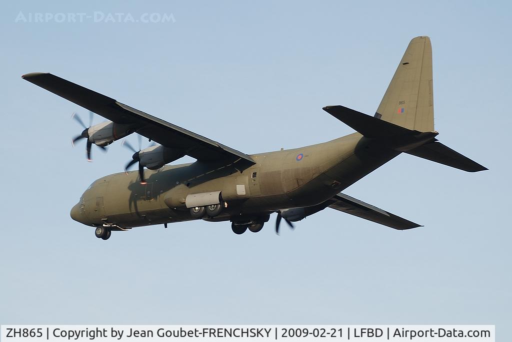 ZH865, 1996 Lockheed Martin C-130J-30 Hercules C.4 C/N 382-5408, RRR [RR] Royal Air Force (RAF) landing 23