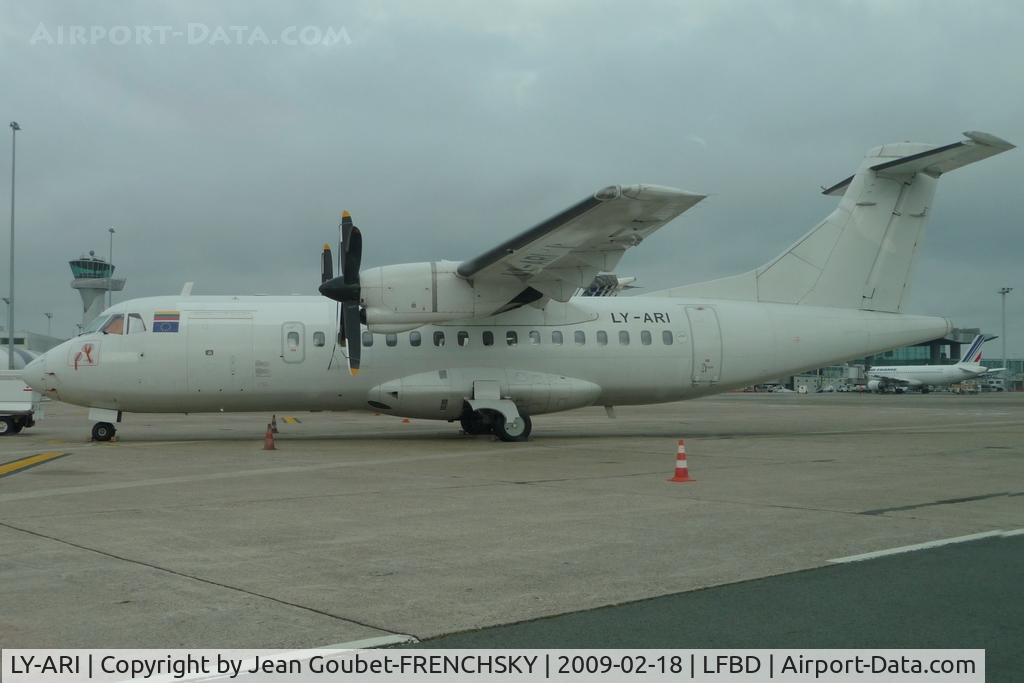 LY-ARI, 1986 ATR 42-312 C/N 012A, DNU [R6] DOT LT
