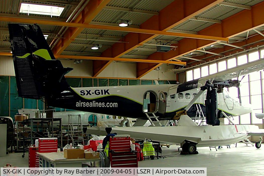 SX-GIK, 1981 De Havilland Canada DHC-6-300 Twin Otter C/N 768, DHC-6-310 Twin Otter [768] (Airsealines) Altenrhein~HB 05/04/2009.