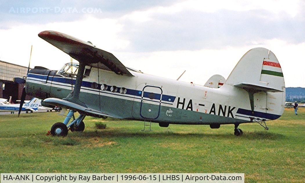 HA-ANK, 1978 Antonov (PZL-Mielec) An-2P C/N 1G174-42, Antonov An-2P [1G174-42] Buadors~HA 15/06/1996