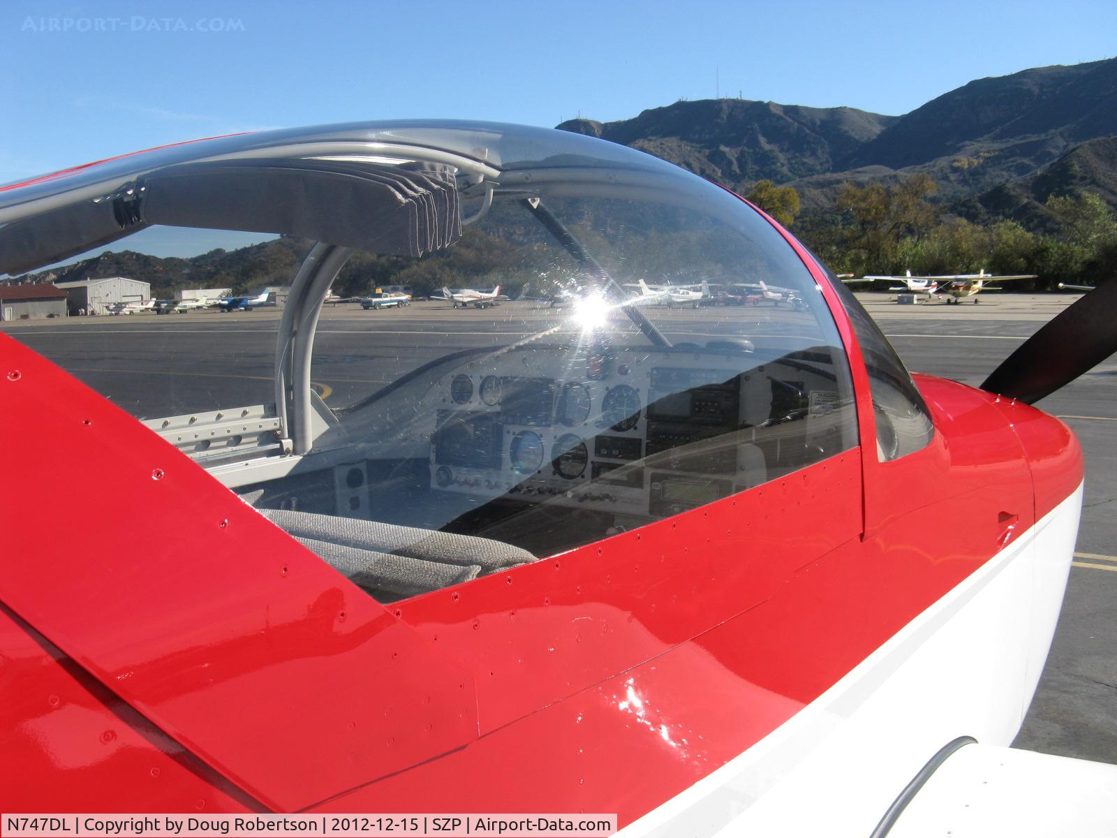 N747DL, 2003 Vans RV-7A C/N 70239, 2003 Masys VAN's RV-7A, panel