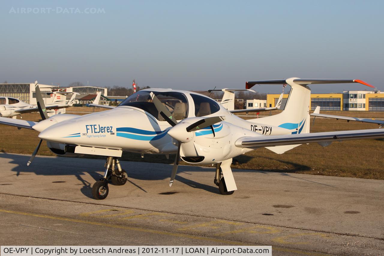 OE-VPY, 2012 Diamond DA-42NG Twin Star C/N 42.N106, Test Registration