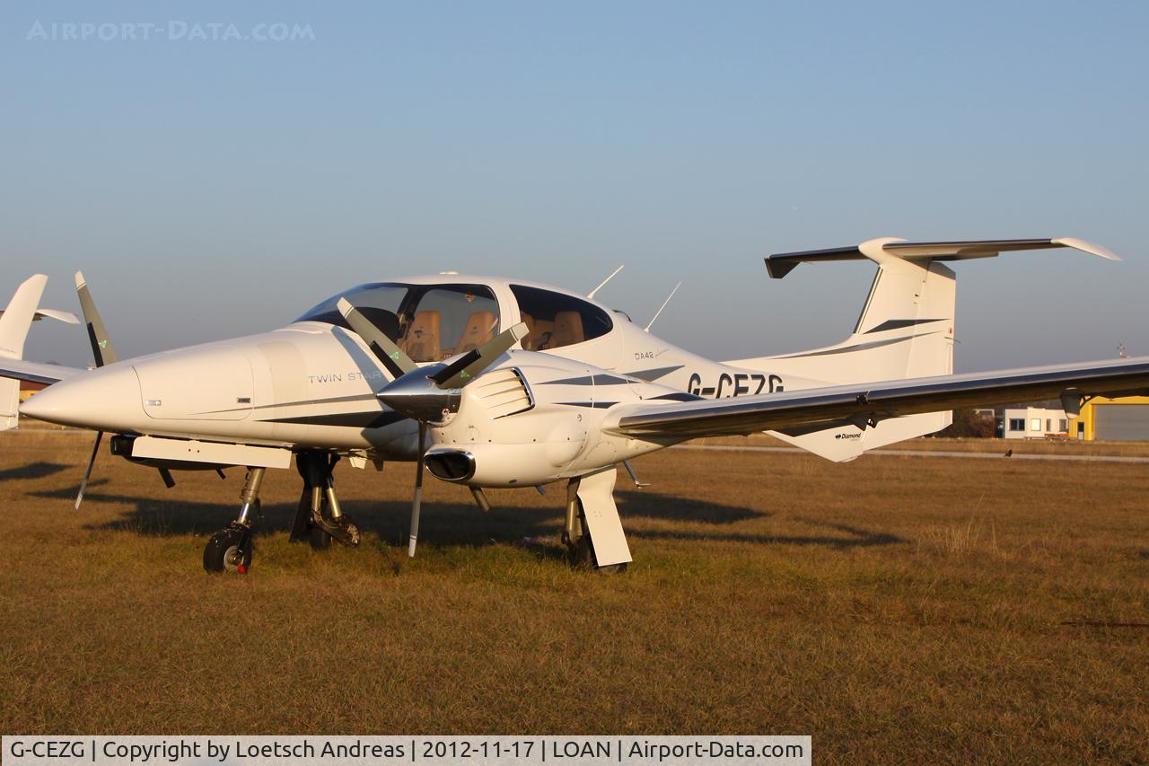 G-CEZG, 2008 Diamond DA-42 Twin Star C/N 42.330, UK registred
