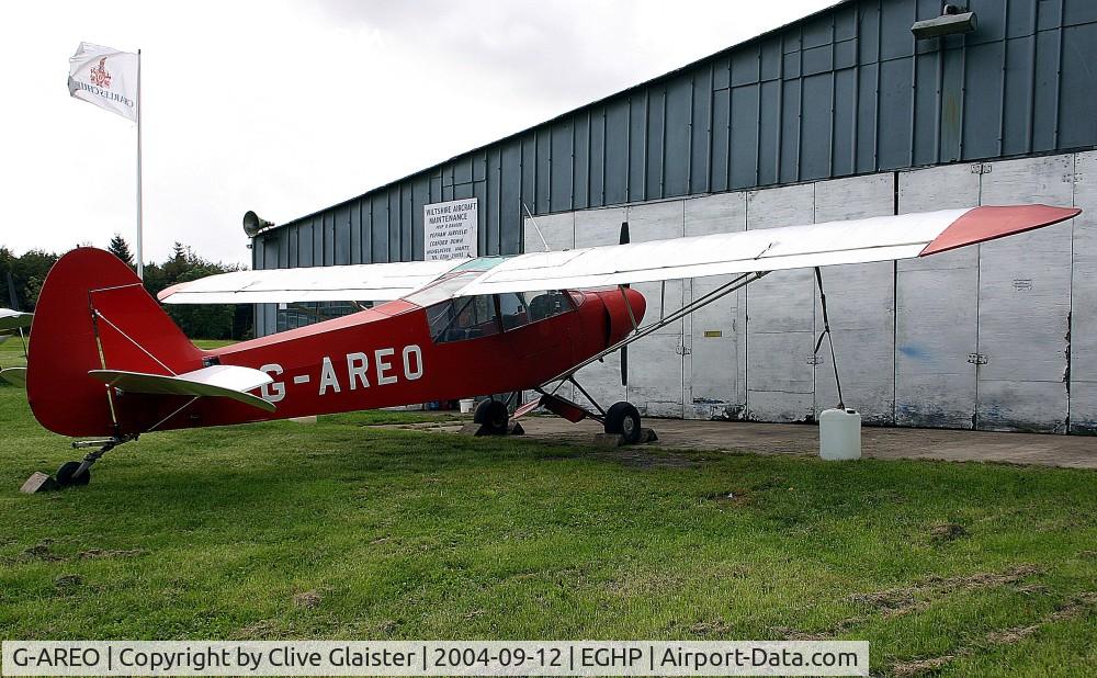 G-AREO, 1960 Piper PA-18-150 Super Cub C/N 18-7407, Originally owned to, Vigors Aviation Ltd in August 1960 and currently with, The Vale of the White Horse Gliding Centre Ltd since July 2002. In private hands since June 2008