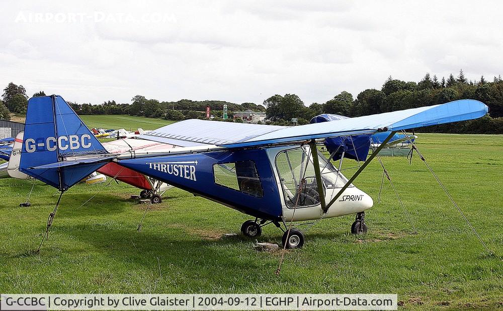 G-CCBC, 2003 Thruster T600N 450 C/N 0013-T600N-077, Originally owned to, Thruster Air Services Ltd in January 2003 and in private hands since March 2003.
