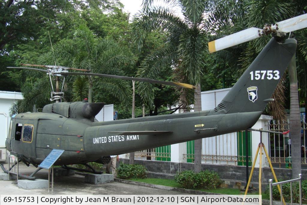 69-15753, 1969 Bell UH-1H Iroquois C/N 12041, Helicopter ex US Army 101st AB Division displayed @ 