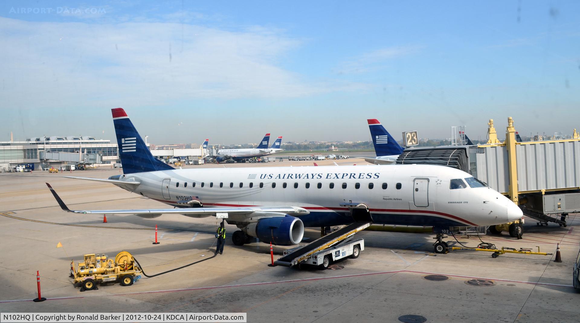 N102HQ, 2007 Embraer 175LR (ERJ-170-200LR) C/N 17000157, DCA VA