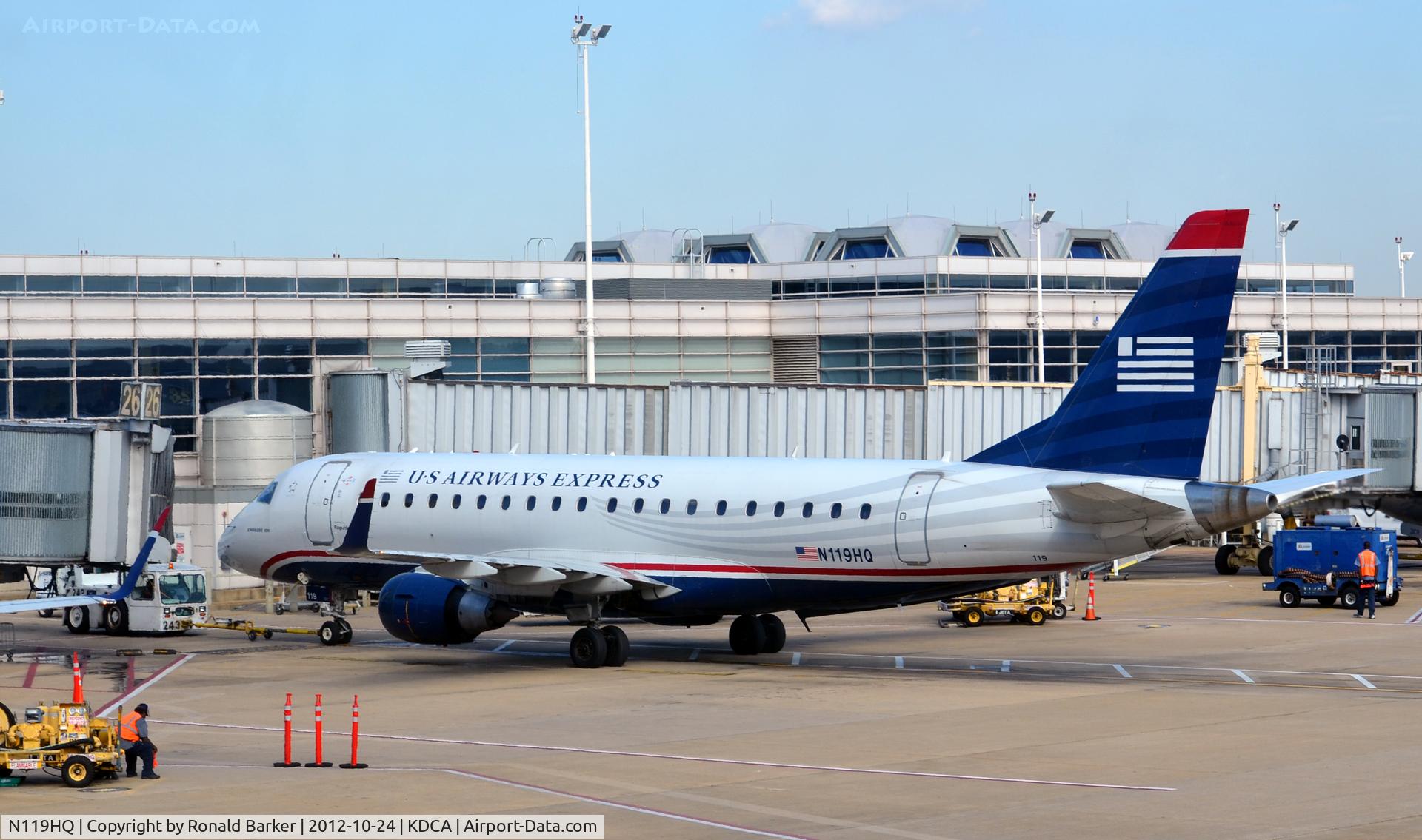 N119HQ, 2007 Embraer 175LR (ERJ-170-200LR) C/N 17000190, DCA VA