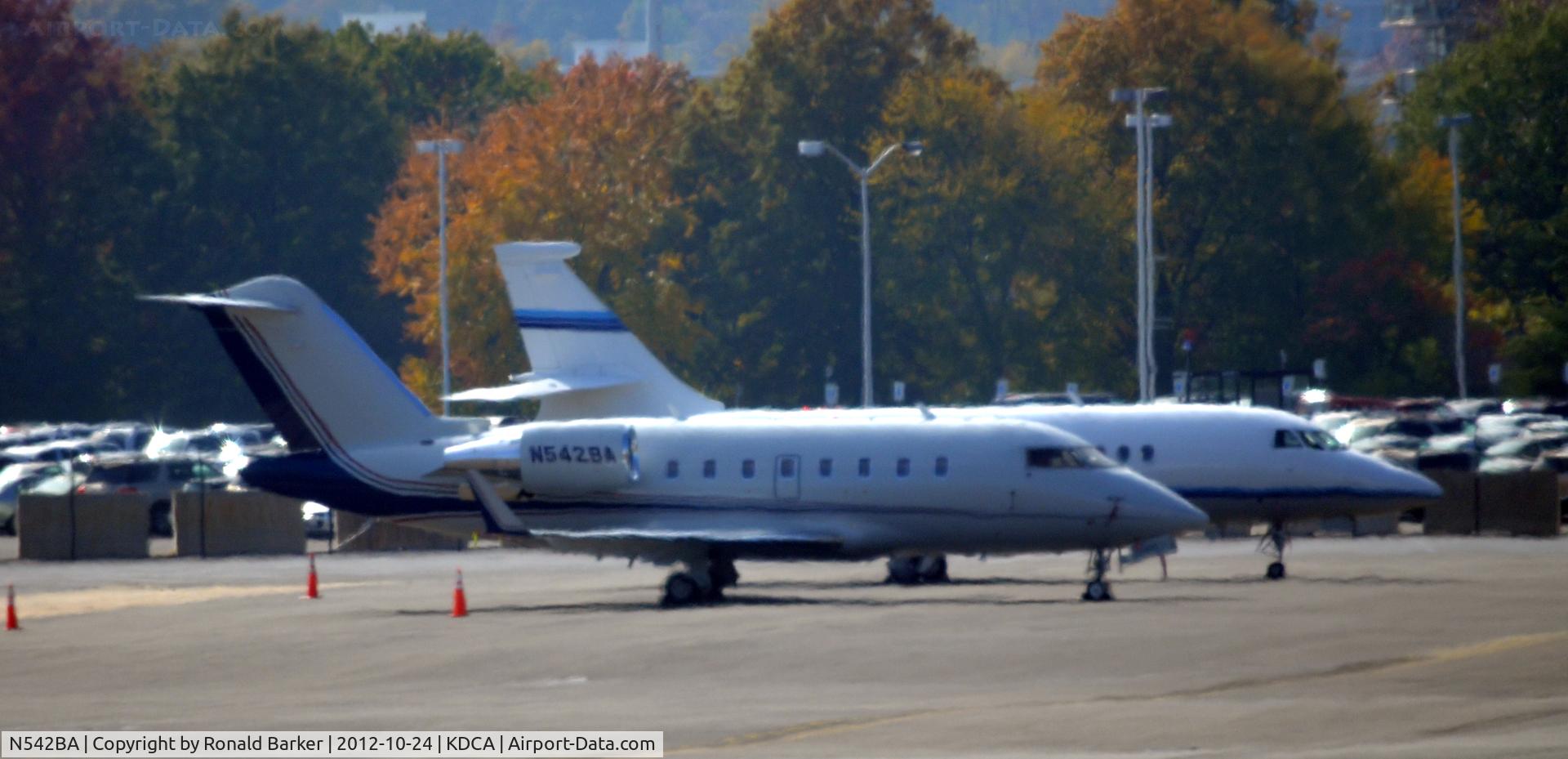 N542BA, 2007 Bombardier Challenger 605 (CL-600-2B16) C/N 5737, DCA VA