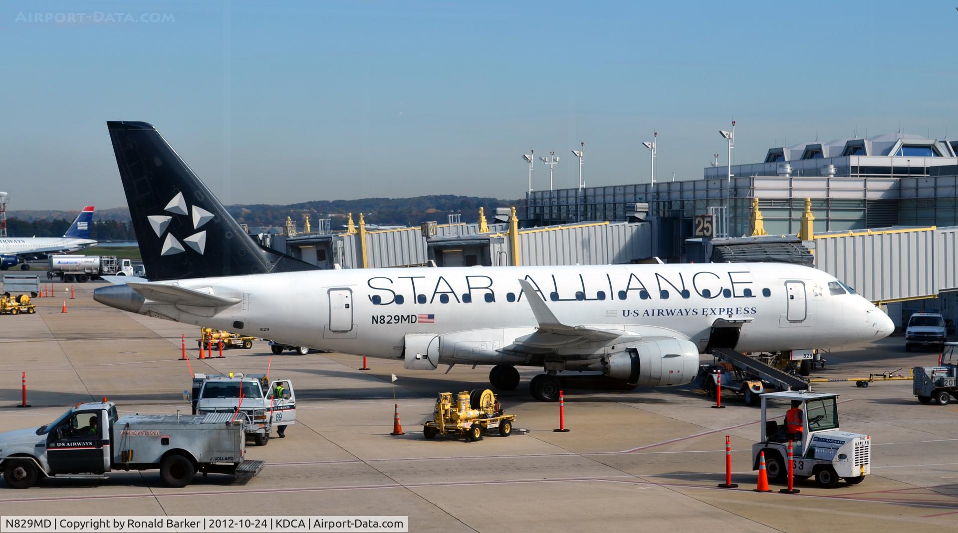 N829MD, 2005 Embraer 170SU (ERJ-170-100SU) C/N 17000049, Taxi DCA