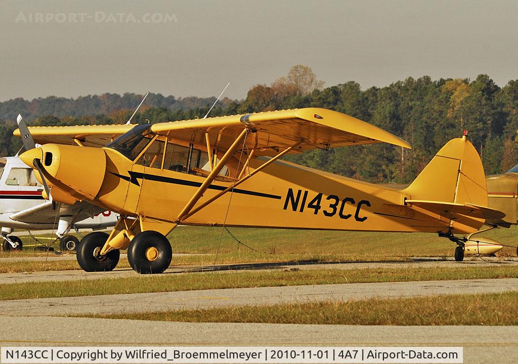N143CC, 2003 Piper/cub Crafters PA-18-150 C/N 9956CC, @ Tara Field, GA