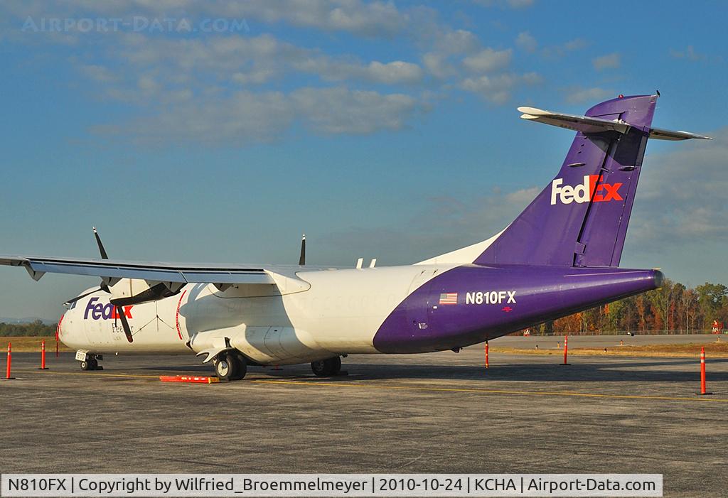 N810FX, 1991 ATR 72-202 C/N 220, Last stop at Chattanooga, TN on my way to Huntsville, AL.
