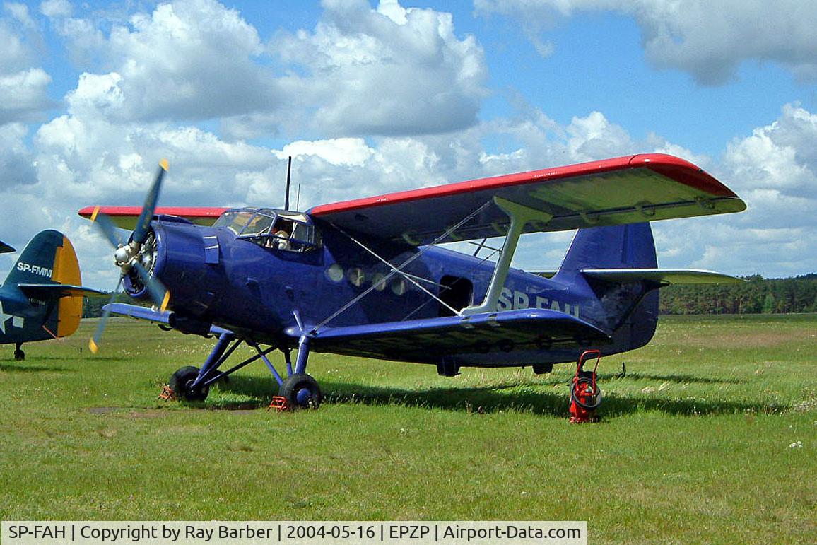 SP-FAH, Antonov An-2 C/N 1G233-22, Antonov An-2TP [1G233-22] Zielona Gora-Przylep~SP 16/05/2004