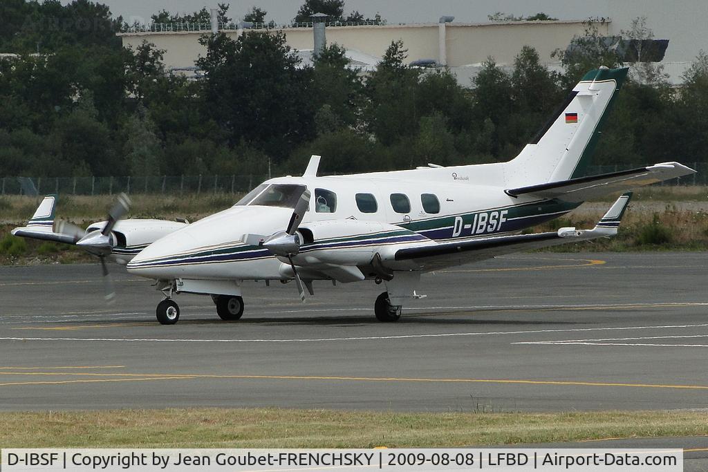 D-IBSF, Beech 60 Duke C/N P-536, private