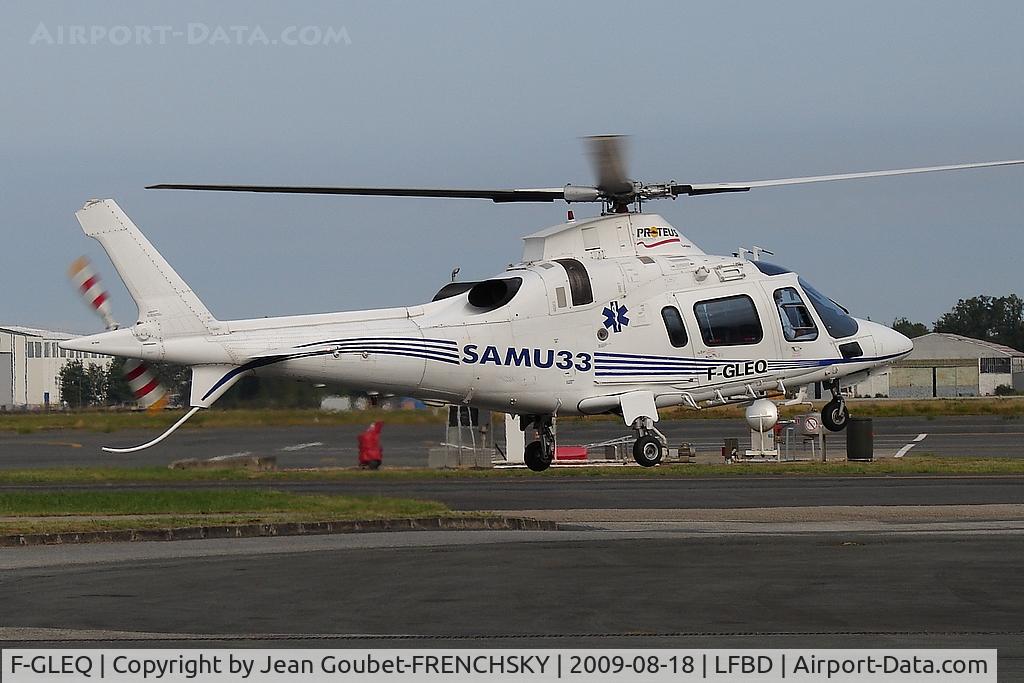 F-GLEQ, 1999 Agusta A-109E Power C/N 11062, SAMU 33