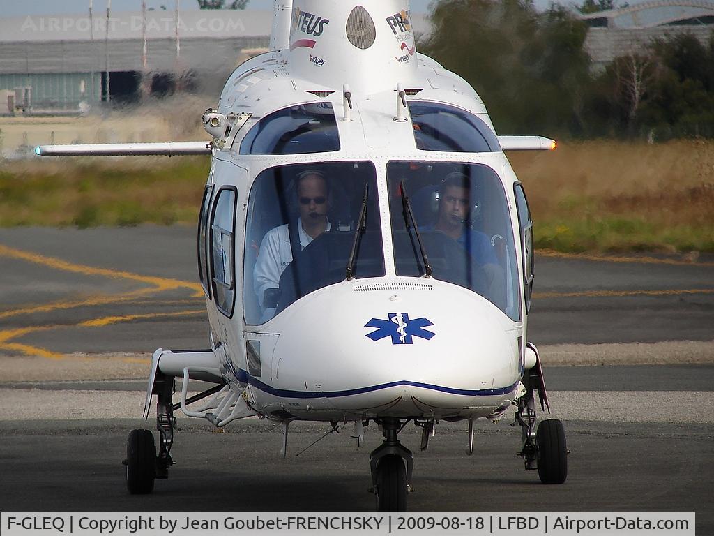 F-GLEQ, 1999 Agusta A-109E Power C/N 11062, SAMU 33