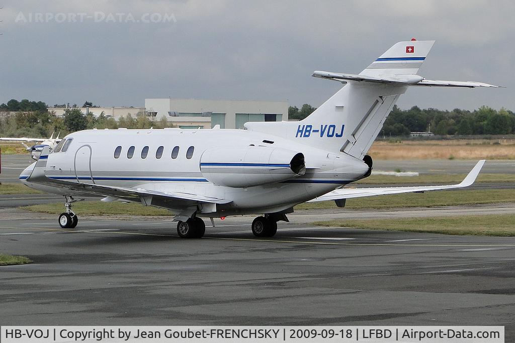 HB-VOJ, 2006 Raytheon Hawker 850XP C/N 258799, Johnson Controls AG, Basel