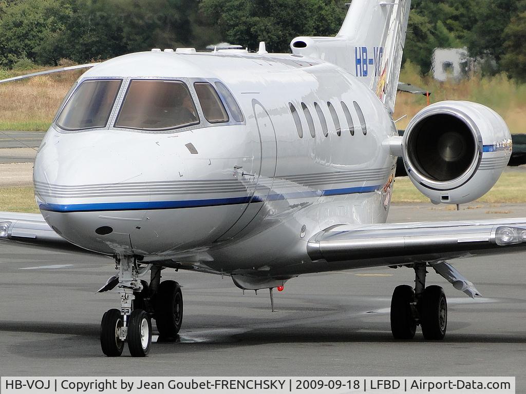HB-VOJ, 2006 Raytheon Hawker 850XP C/N 258799, Johnson Controls AG, Basel