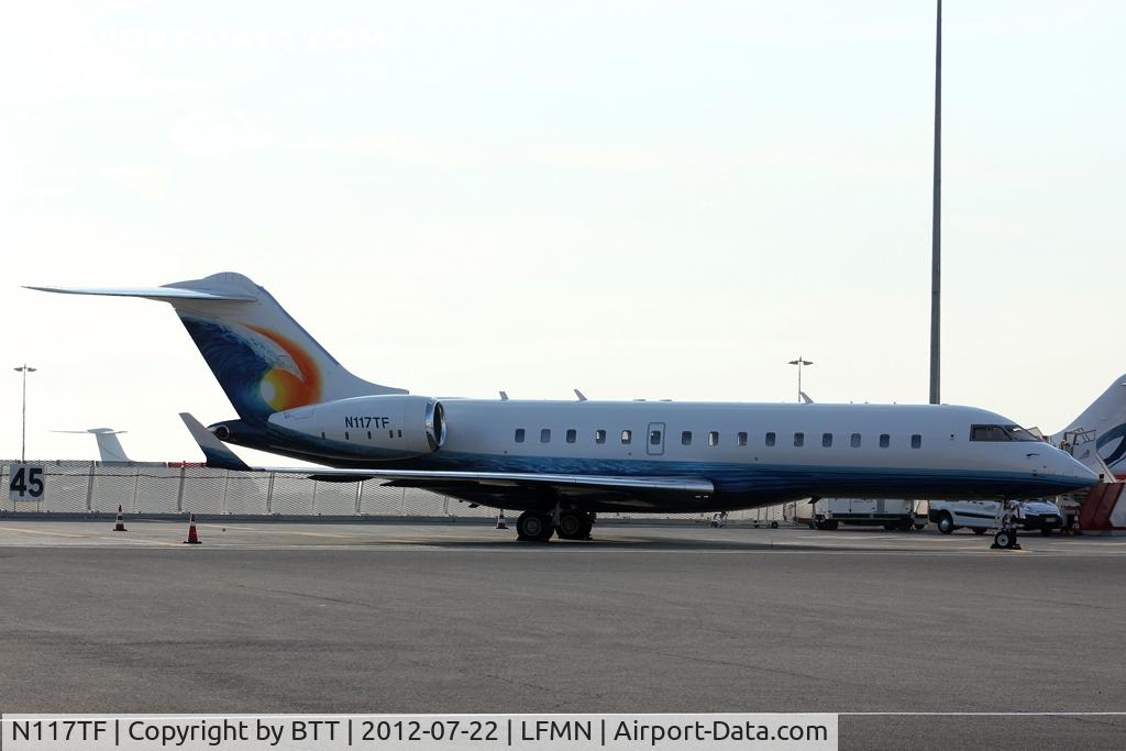N117TF, 2005 Bombardier BD-700-1A10 Global Express C/N 9175, Parked