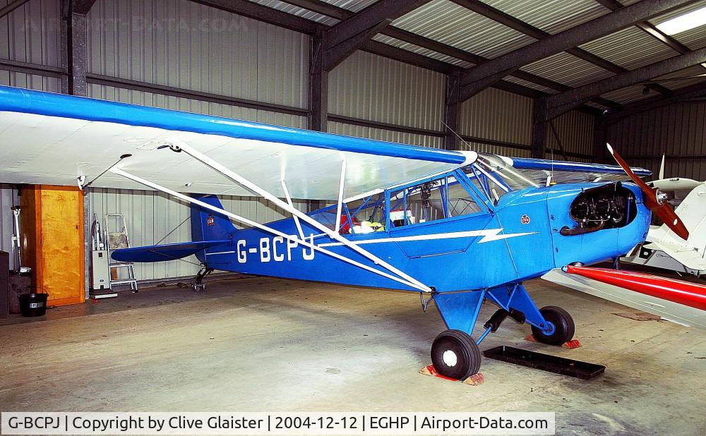 G-BCPJ, 1945 Piper J3C-65 Cub Cub C/N 13206, Ex: 45-4466 > F-BDTJ > G-BCPJ - Originally and currently in private hands since November 1974