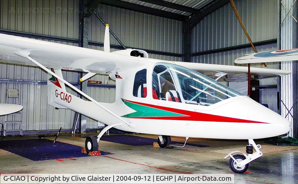 G-CIAO, 1998 Iniziative Industriali Italiane Sky Arrow 650T C/N PFA 298-13095, Originally and currently in private hands since July 1997