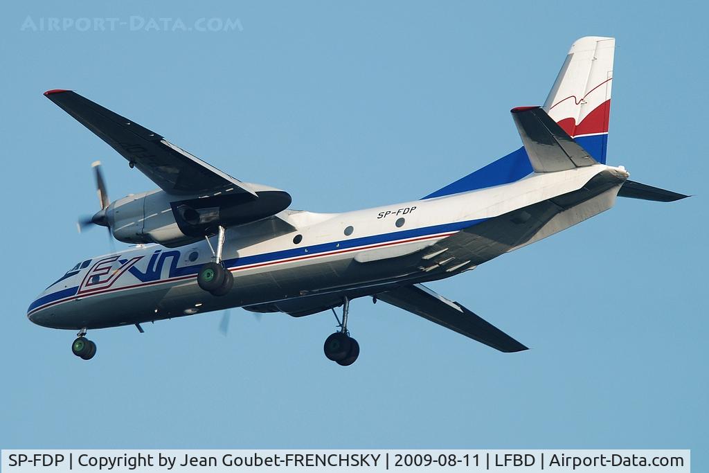SP-FDP, 1982 Antonov An-26B C/N 7311903, EXIN landing from Nantes