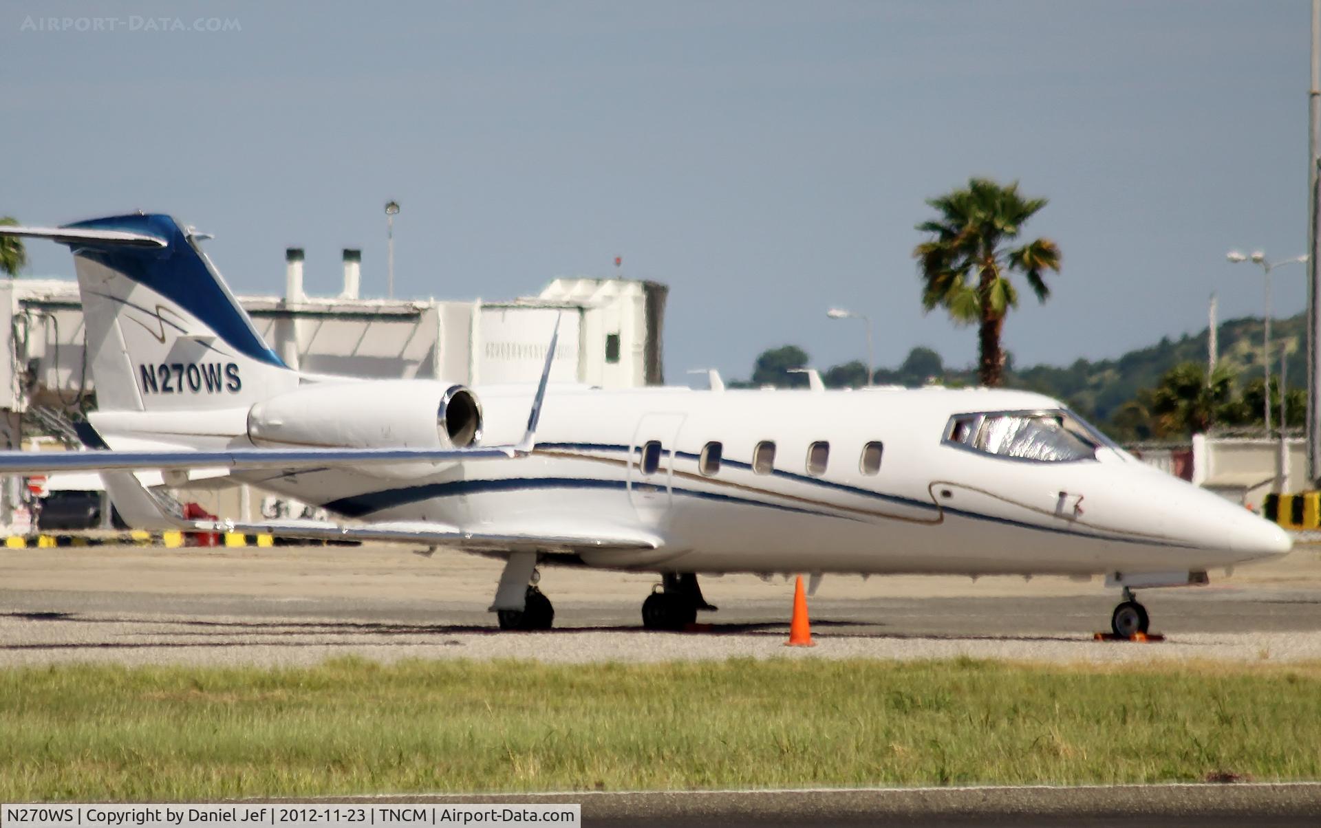 N270WS, 1989 Gates Learjet 55C C/N 138, N270WS