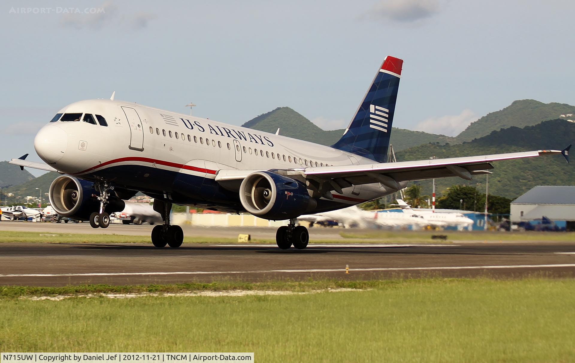 N715UW, 1999 Airbus A319-112 C/N 1051, N715UW