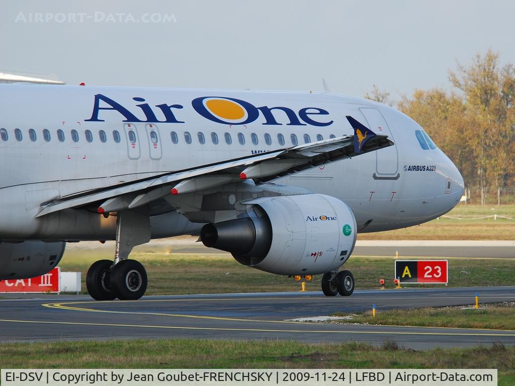 EI-DSV, 2008 Airbus A320-216 C/N 3598, AIR ONE