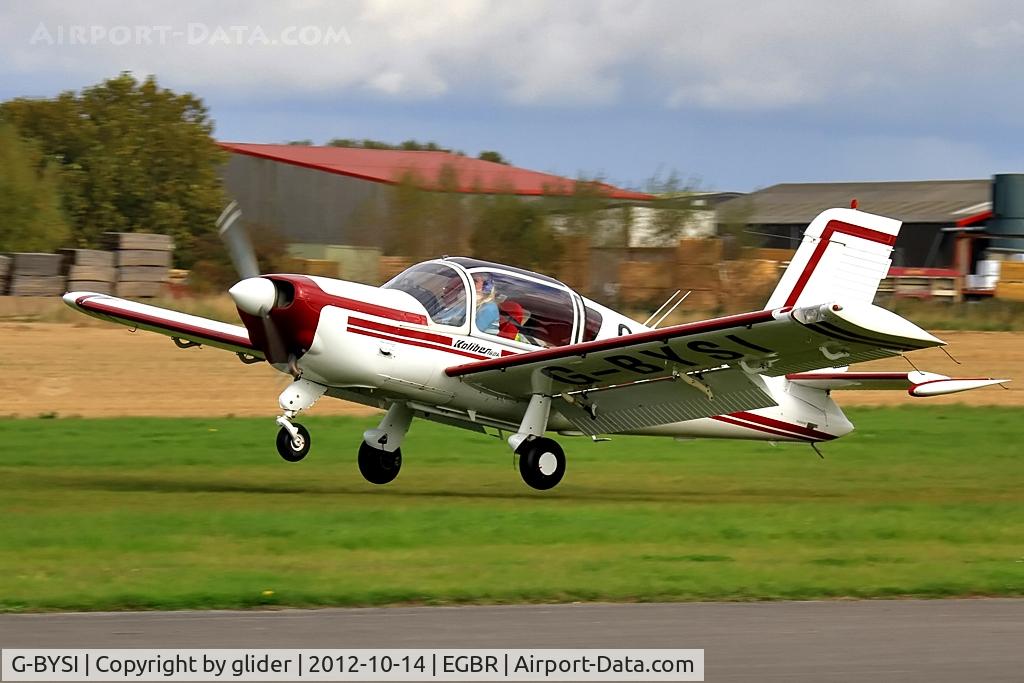 G-BYSI, 1999 PZL-Okecie PZL-110 Koliber 160A C/N 04990081, Departure