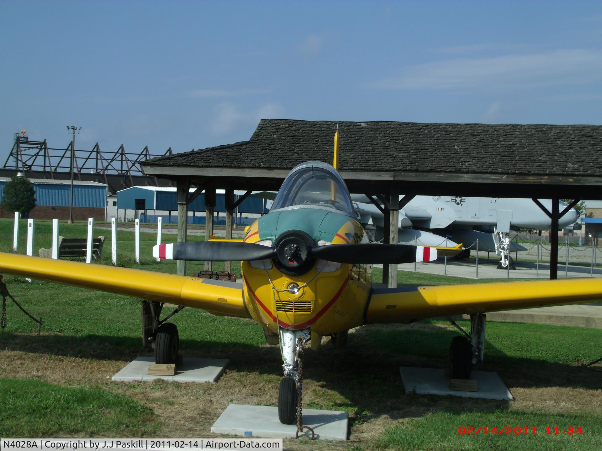 N4028A, 1961 Beech D-45 Mentor C/N BG-297, front
