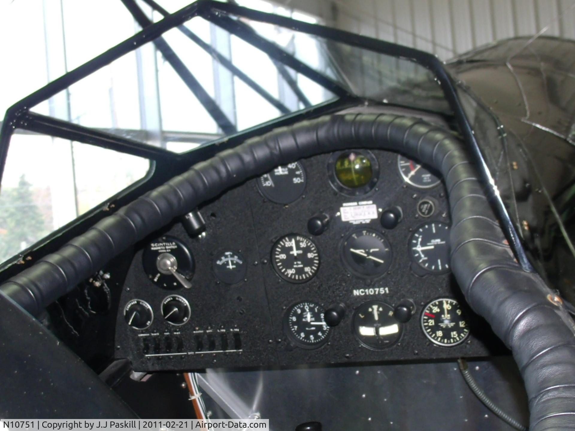 NC10751, 1931 Pitcairn PA-8 Super Mailwing C/N Not found NC10751, control panel