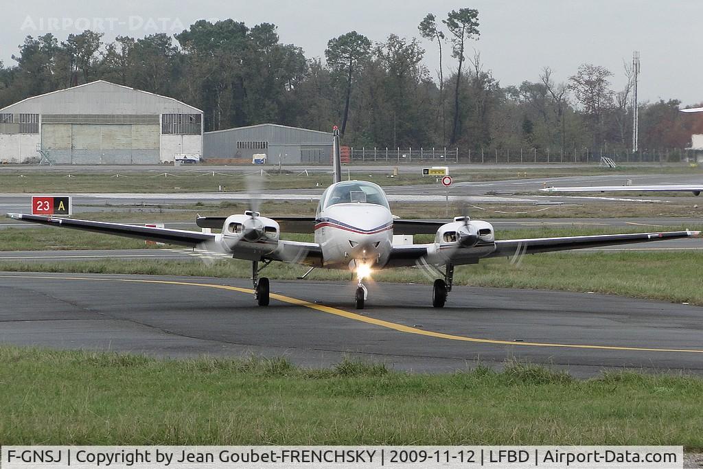 F-GNSJ, Beech 58 Baron C/N TH-1515, SFA - D.G. de l'Aviation Civile / SEFA