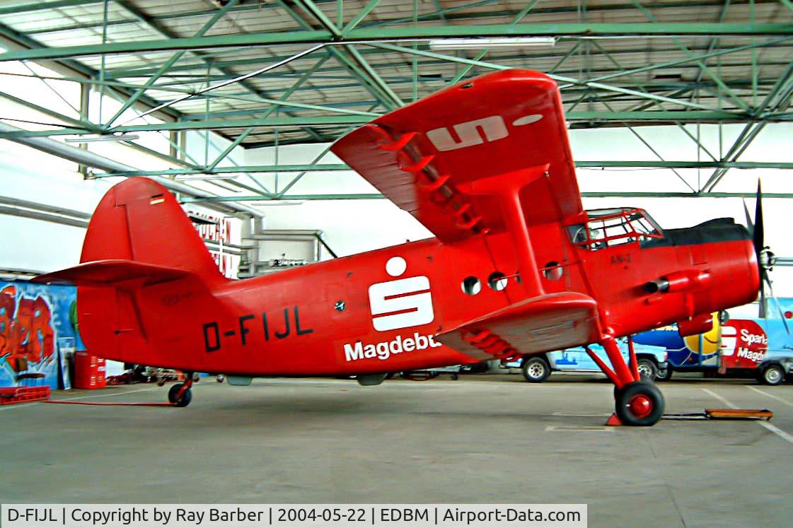 D-FIJL, 1975 Antonov An-2T C/N 1G157-04, Antonov An-2T [1G157-04] Magdeburg~D 22/05/2004