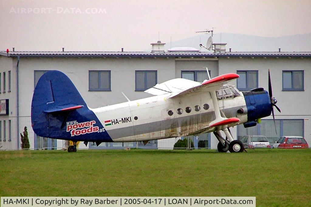 HA-MKI, 1973 Antonov An-2 C/N 1G153-36, Antonov An-2R [1G153-36] Wiener Neustadt-Ost 17/04/2005