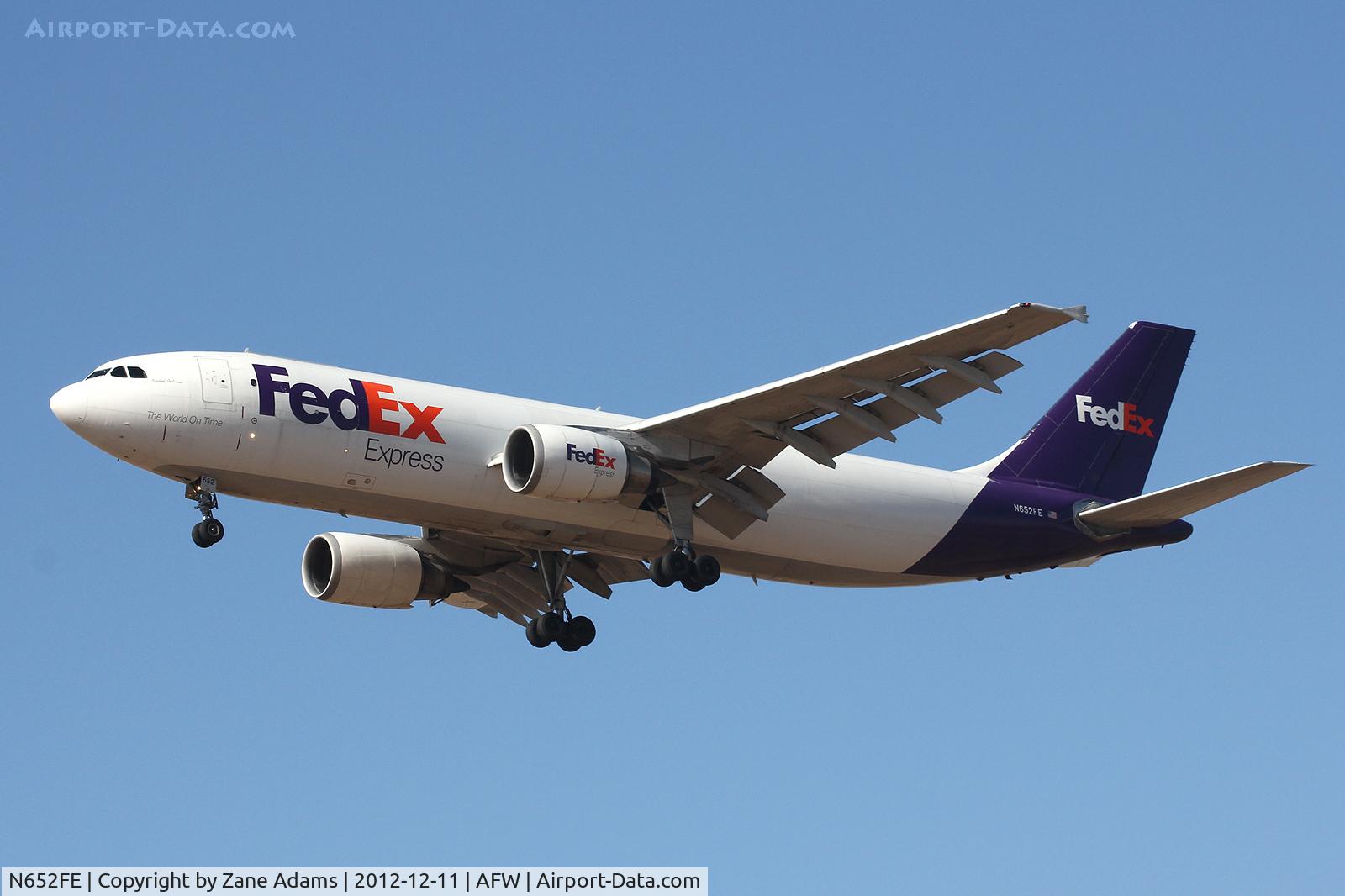 N652FE, 1994 Airbus A300F4-605R C/N 735, At Alliance Airport - Fort Worth, TX