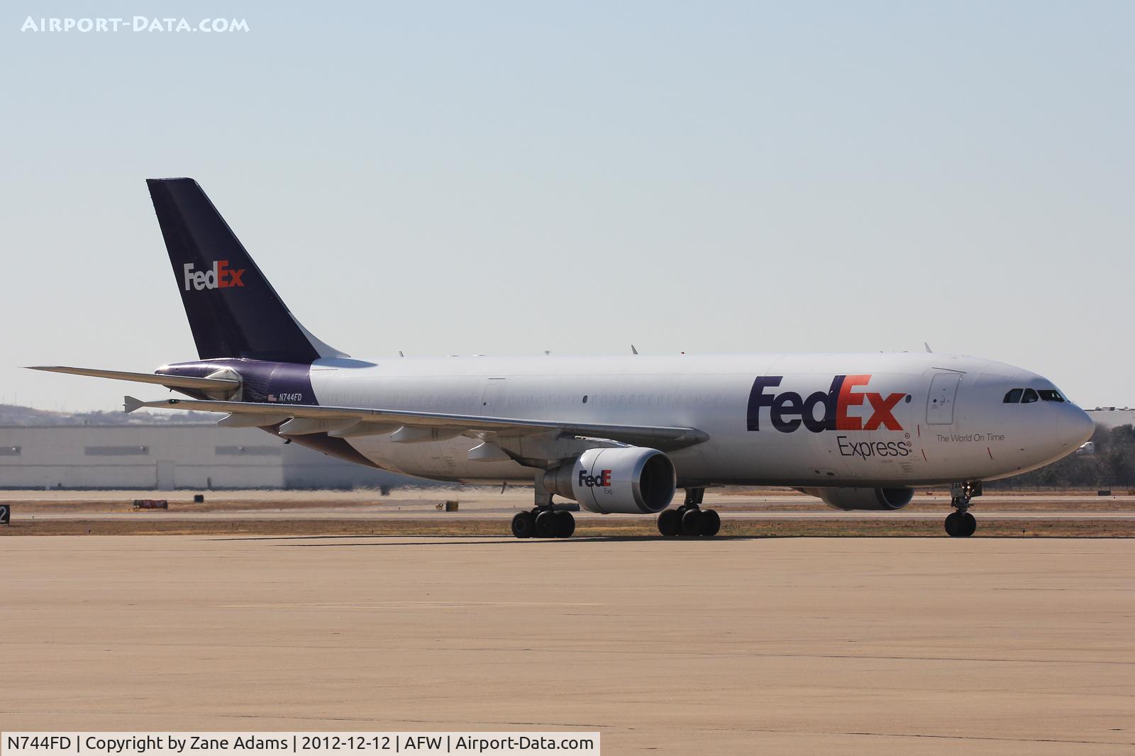 N744FD, 1992 Airbus A300B4-622R C/N 664, At Alliance Airport - Fort Worth, TX