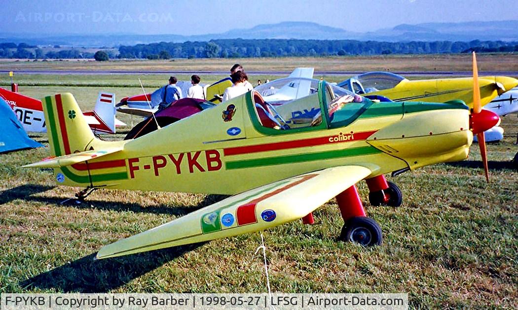 F-PYKB, Brugger MB-2 Colibri C/N 145, Brugger MB.2 Colibri [145] Epinal-Mirecourt~F 27/05/1998