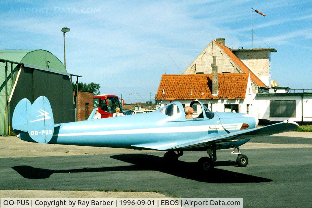OO-PUS, 1947 Erco 415D Ercoupe C/N 4577, Erco 415CD Ercoupe [4577] Ostend~OO 01/09/1996