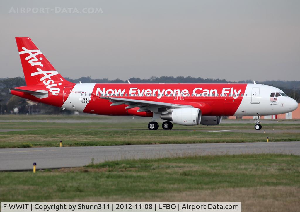 F-WWIT, 2012 Airbus A320-216 C/N 5347, C/n 5347 - To be 9M-AQO