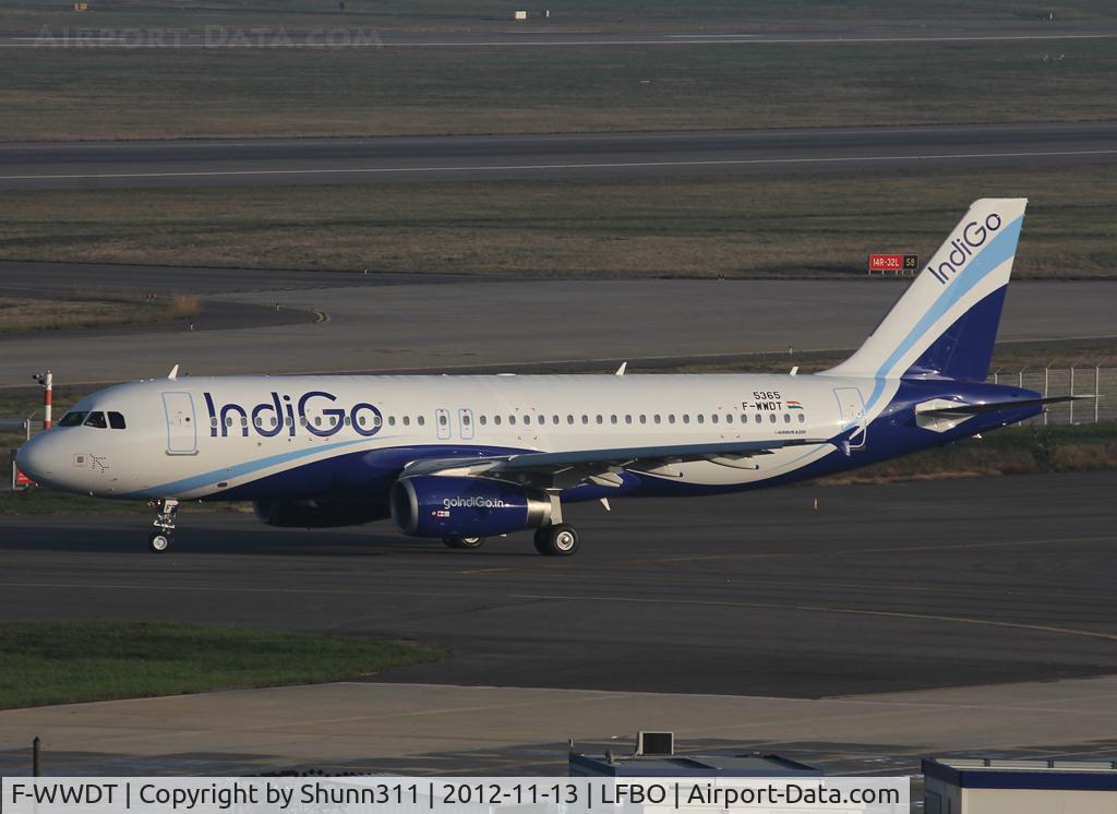 F-WWDT, 2012 Airbus A320-232 C/N 5365, C/n 5365 - To be VT-IFF