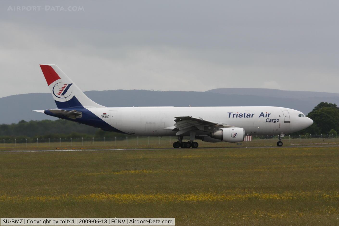 SU-BMZ, 1981 Airbus A300B4-203 C/N 129, Start of take off roll runway 23 DTVA