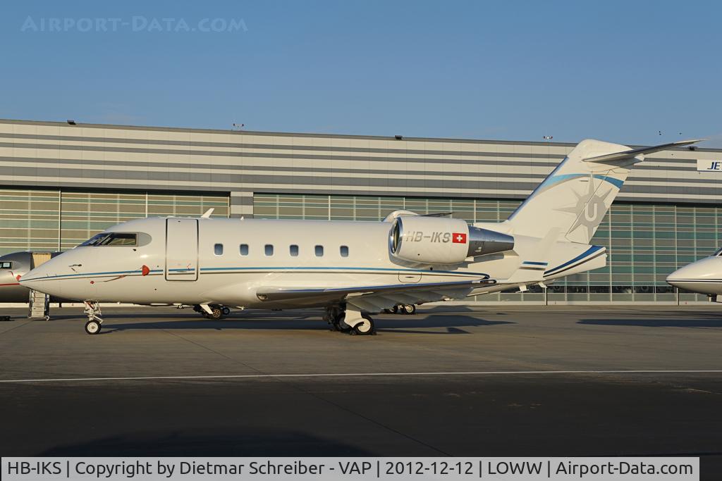 HB-IKS, 1989 Canadair Challenger 601-3A (CL-600-2B16) C/N 5042, CL600