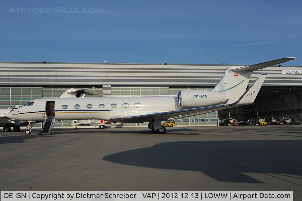 OE-ISN, 2012 Gulfstream Aerospace GV-SP (G550) C/N 5379, Avcon Jet Gulfstream 550