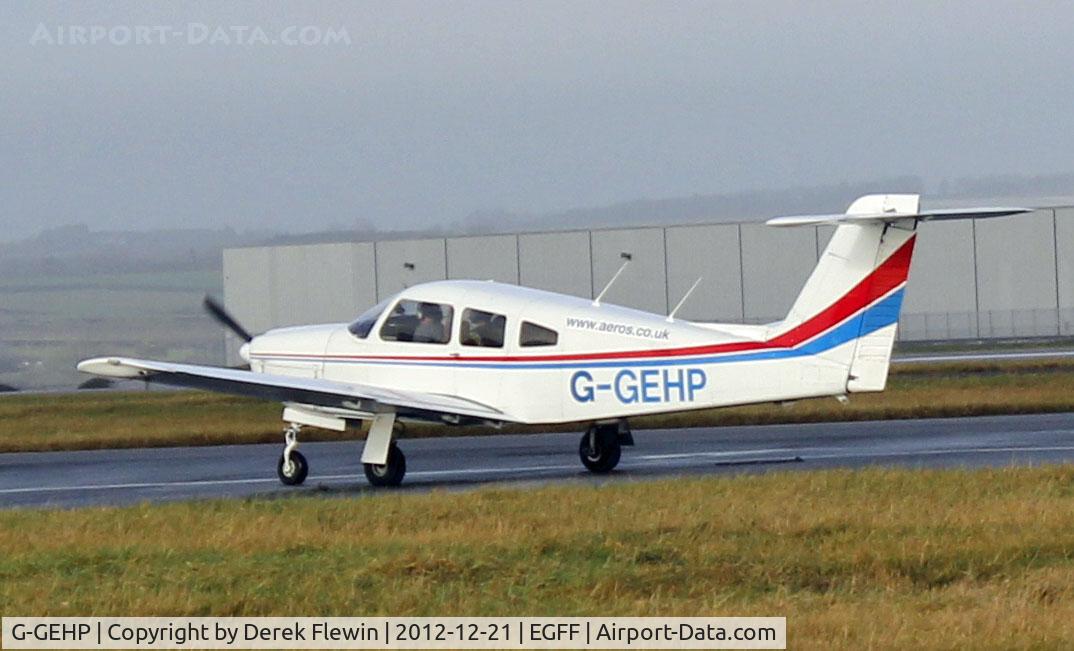 G-GEHP, 1982 Piper PA-28RT-201 Arrow IV C/N 28R-8218014, Landed 1230 from Filton, departed 1304 to Gloucester.
Thanks to S.W.A.G.