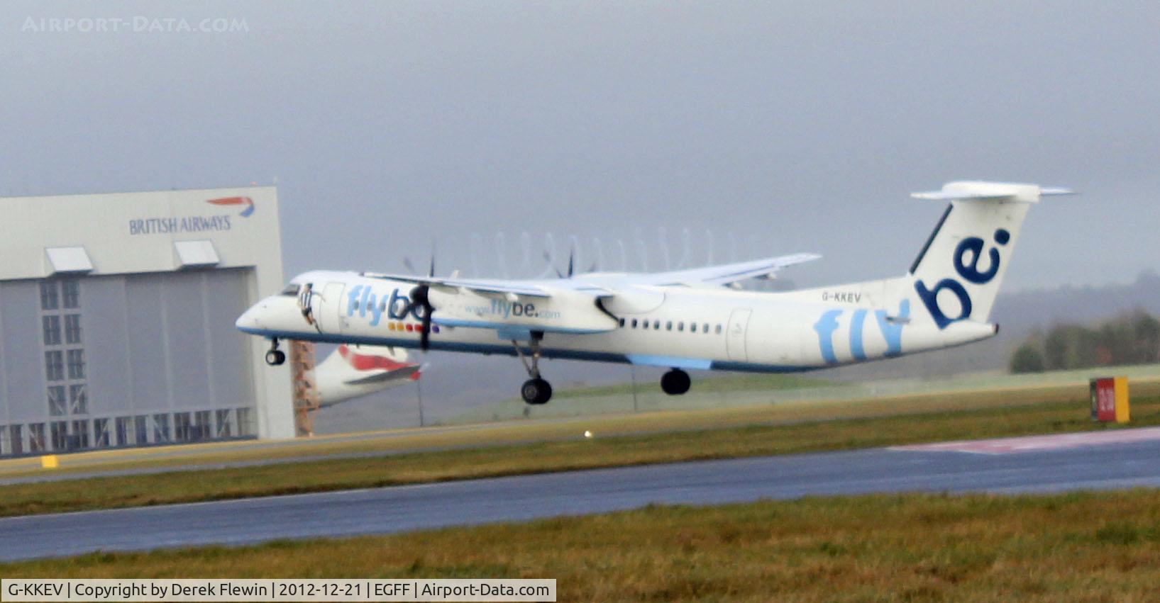 G-KKEV, 2008 De Havilland Canada DHC-8-402Q Dash 8 C/N 4201, 